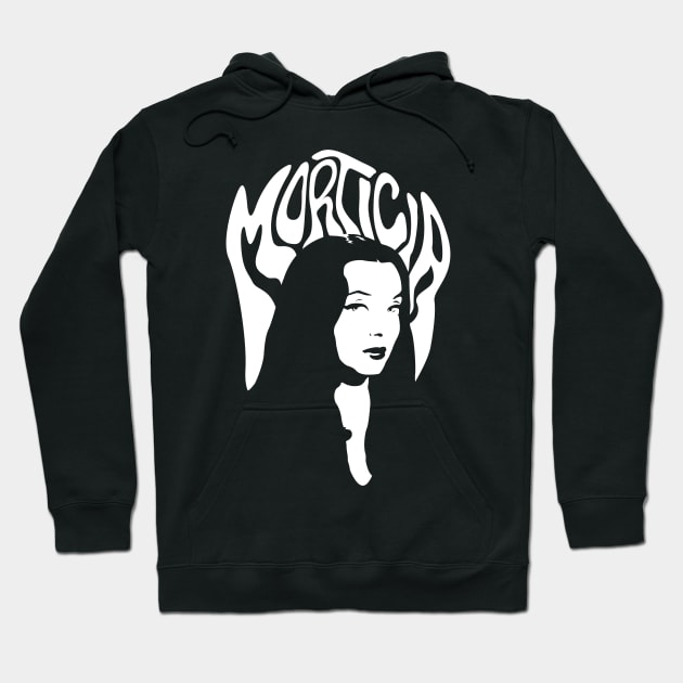 Morticia Addams Hoodie by barda